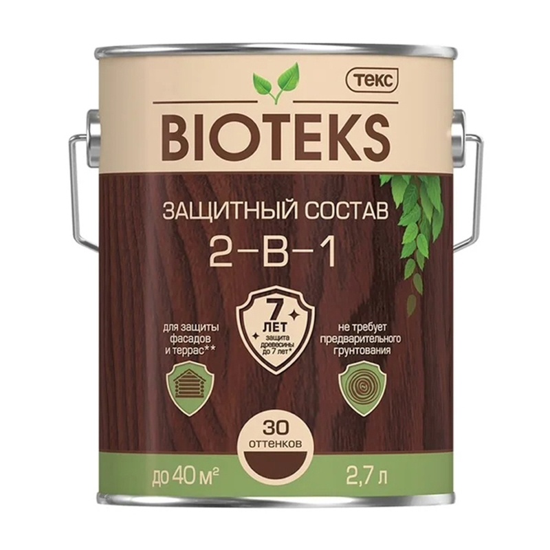 Антисептик Текс Bioteks состав 2в1 тик (2,7 л)